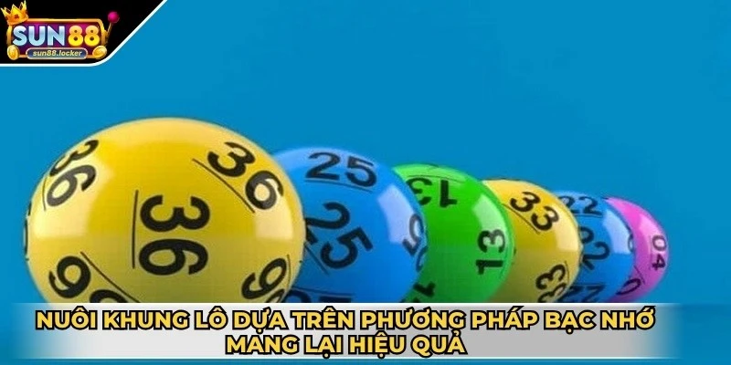 Nuôi lô khung - Chìa khóa tìm kiếm các con số may mắn 4 Nuôi khung lô dựa trên phương pháp bạc nhớ mang lại hiệu quả
